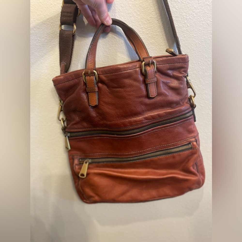 Fossil Explorer Large Foldover Crossbody Bag - image 3
